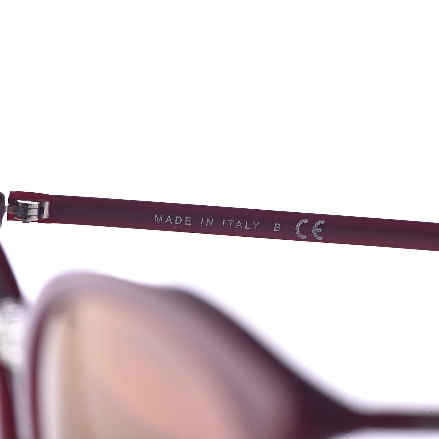 Acetate Butterfly Winter Sunglasses 5382 Dark Red