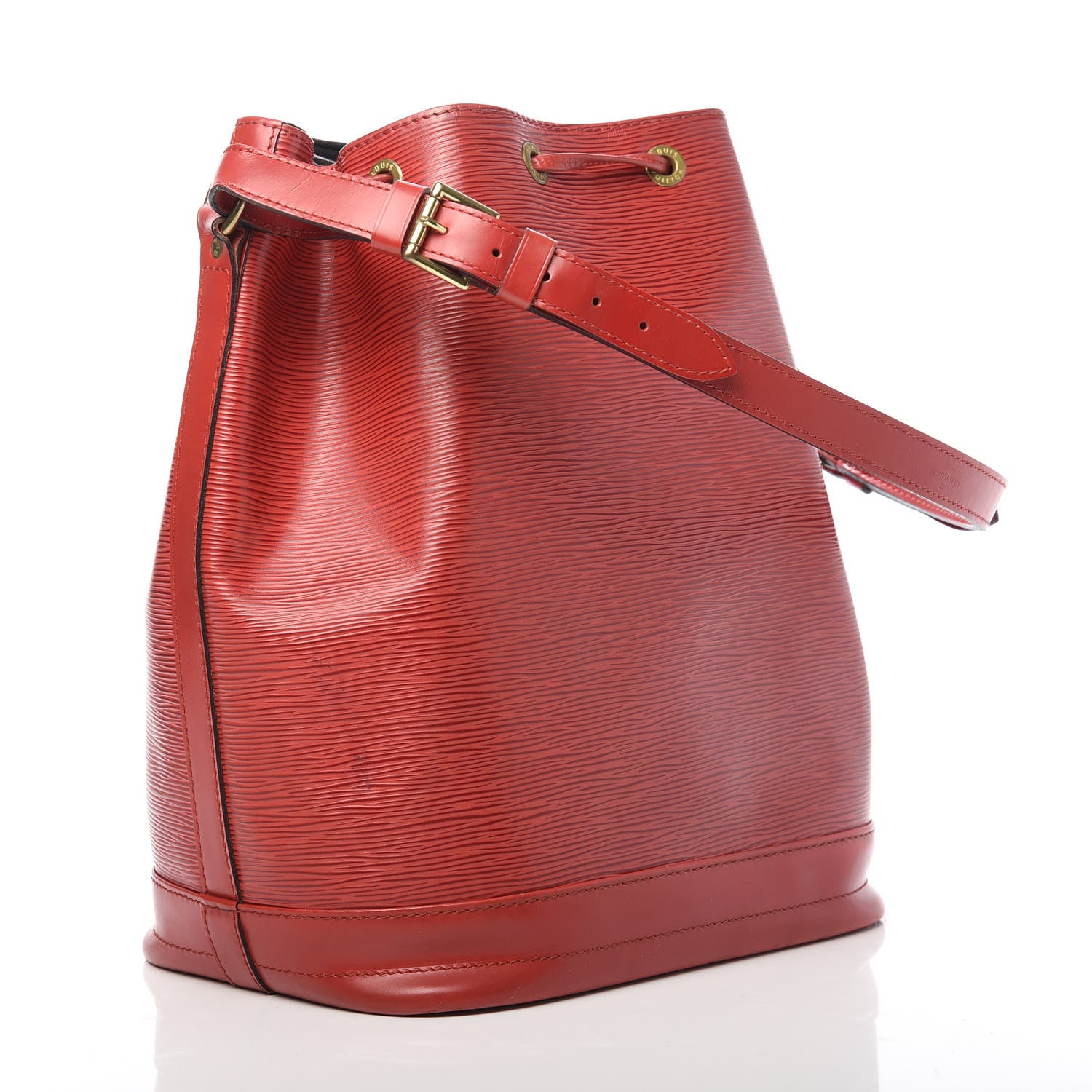 Louis Vuitton Epi Noe Castillan Red 3 of 15