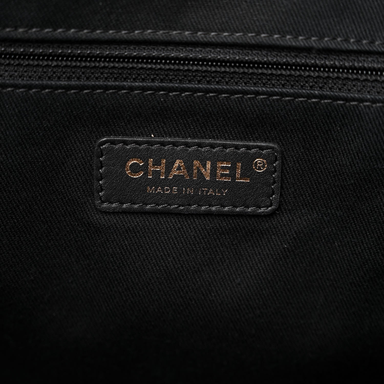 Chanel Woven Straw Raffia Medium Deauville Black 5 of 10