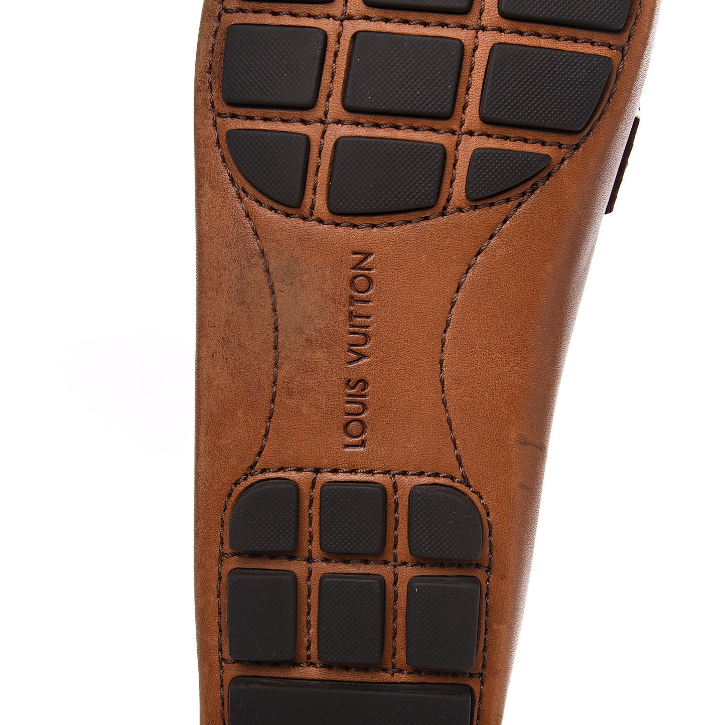 Calfskin Monte Carlo Moccasin Loafers 8 Cognac