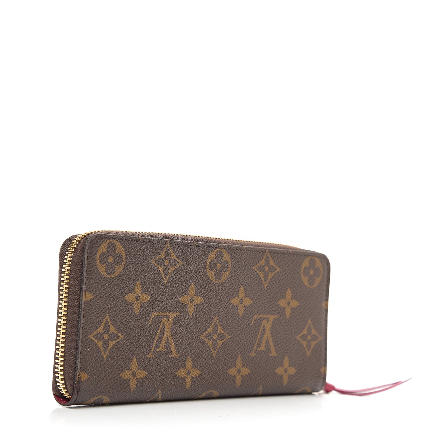 Monogram Clemence Wallet Fuchsia