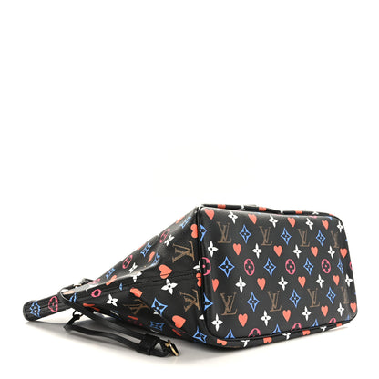Louis Vuitton Game On Neverfull MM Black 4 of 9