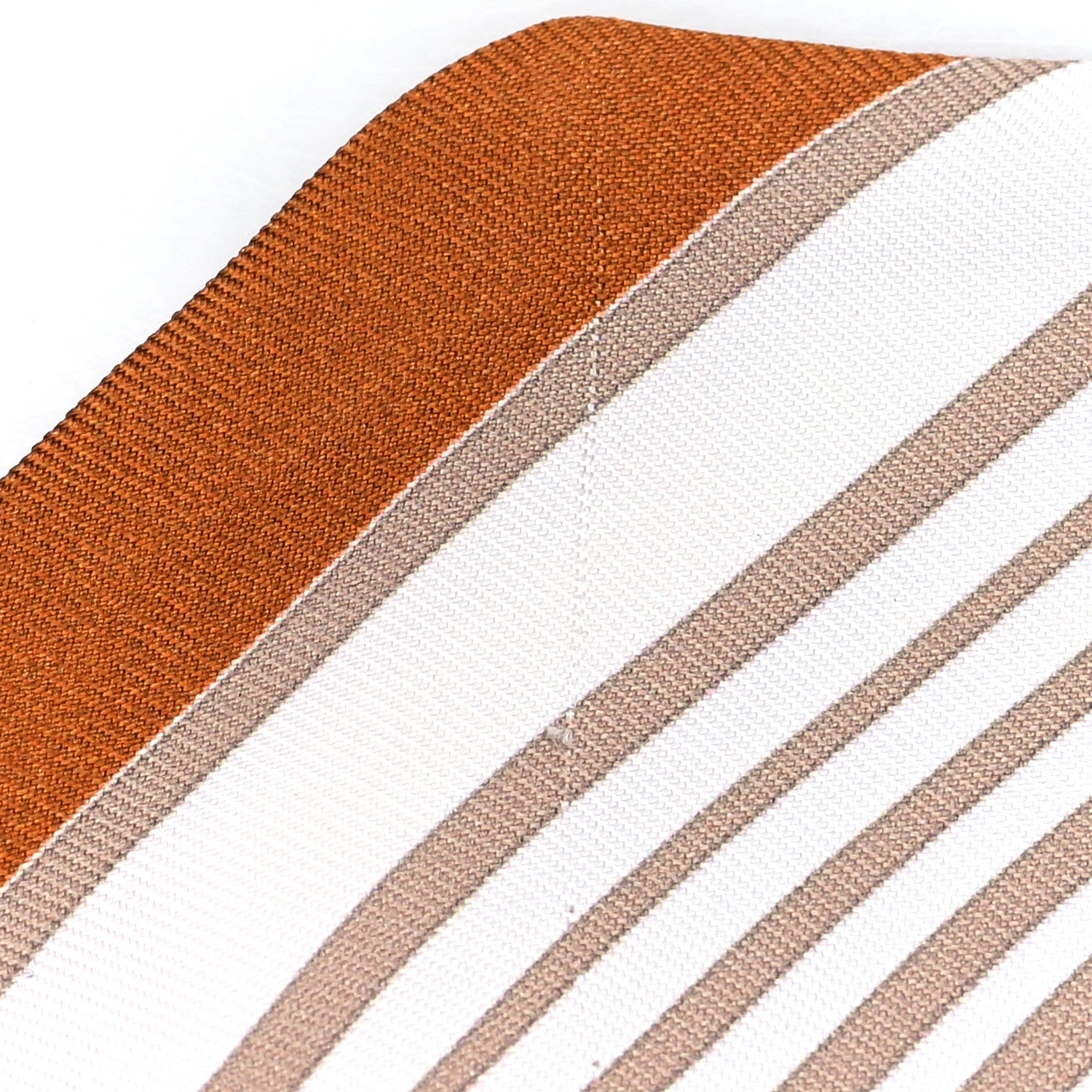Hermes Silk Ex-Libris Twilly Beige White Caramel 4 of 4