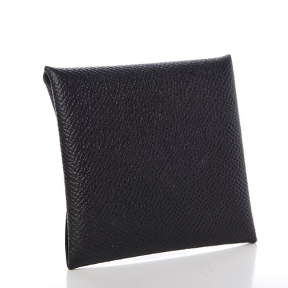 Hermes Epsom Bastia Coin Purse Black 3 of 9