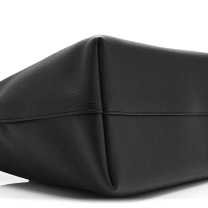Louis Vuitton Calfskin Lockme Hobo Black 8 of 9