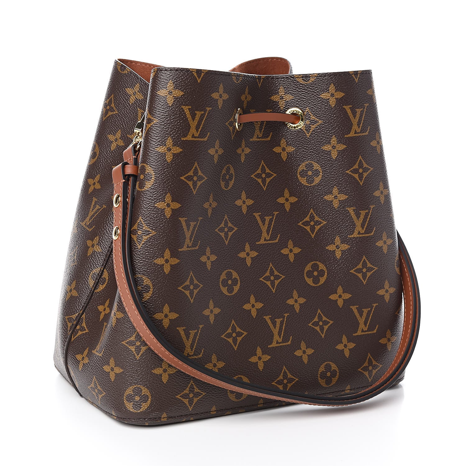 Louis Vuitton Monogram Neonoe MM Caramel 3 of 9