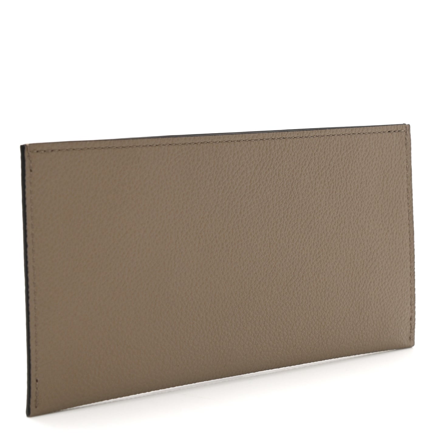 Calfskin Felicie Chain Wallet Card Holder Insert Tourterelle