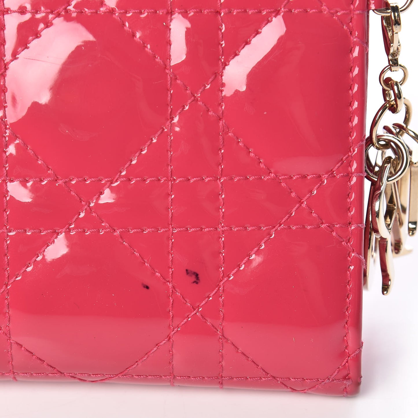 Patent Cannage Rendezvous Wallet Pink
