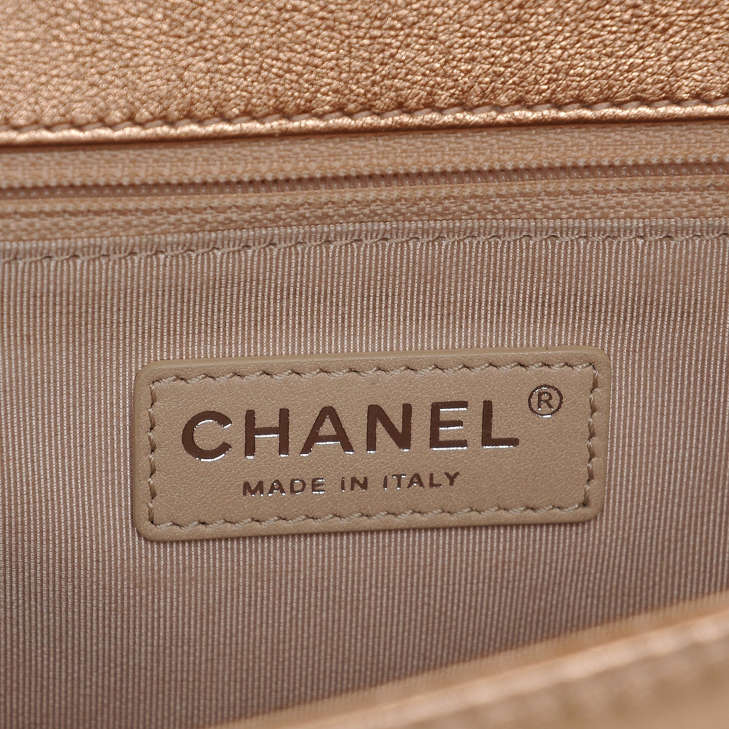 Chanel Perforated Lambskin New Medium Boy Flap Rose Gold 6 of 9