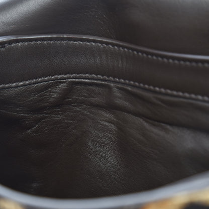 Miu Miu Calfskin Hair Leopard Crossbody Bag 9 of 13