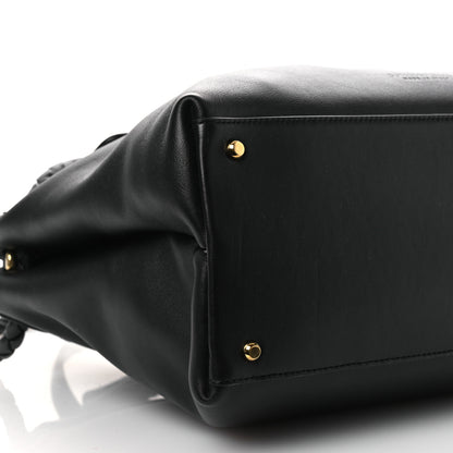 Bottega Veneta Silky Calfskin Medium Ciao Ciao Black 9 of 11