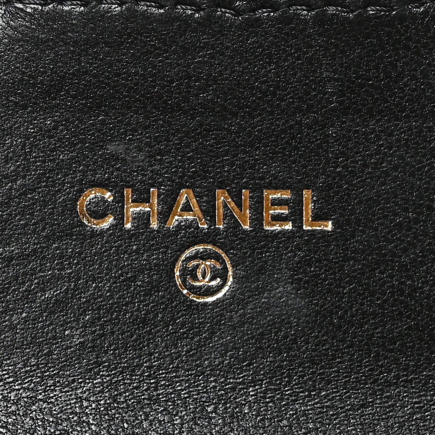 Lambskin Quilted Medium Flap Wallet Black