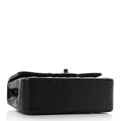 Chanel Lambskin Quilted Mini Rectangular Flap So Black 4 of 10