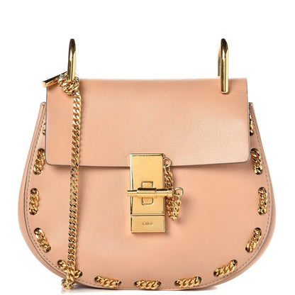 Chloe Calfskin Mini Drew Chain Shoulder Bag Blush Nude 1 of 8