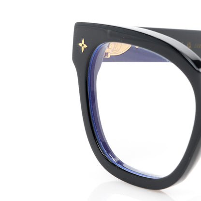 Louis Vuitton Acetate My Monogram Anti-Blue Light Sunglasses Z1633W Black 6 of 7