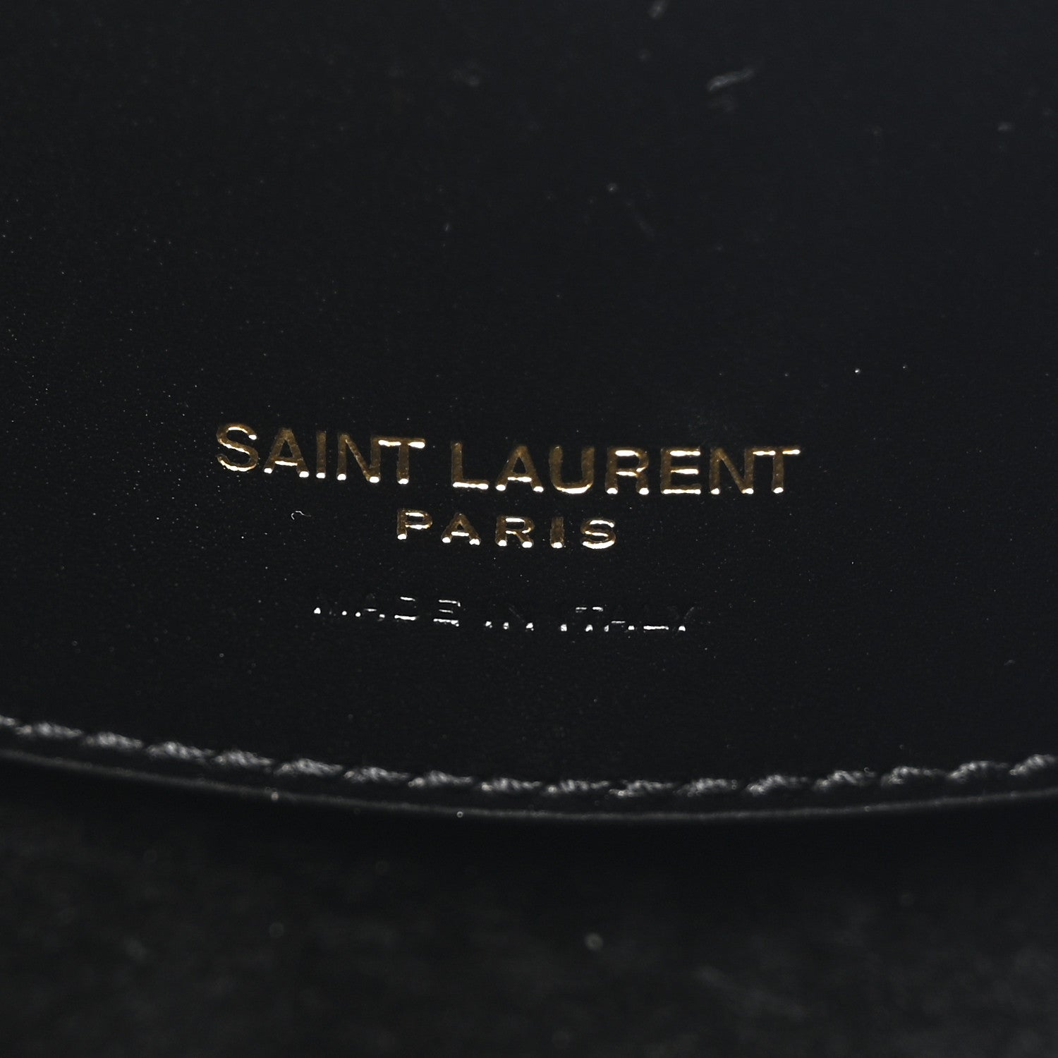 Saint Laurent Shiny Calfskin Le 37 Bucket Bag  Black 7 of 11