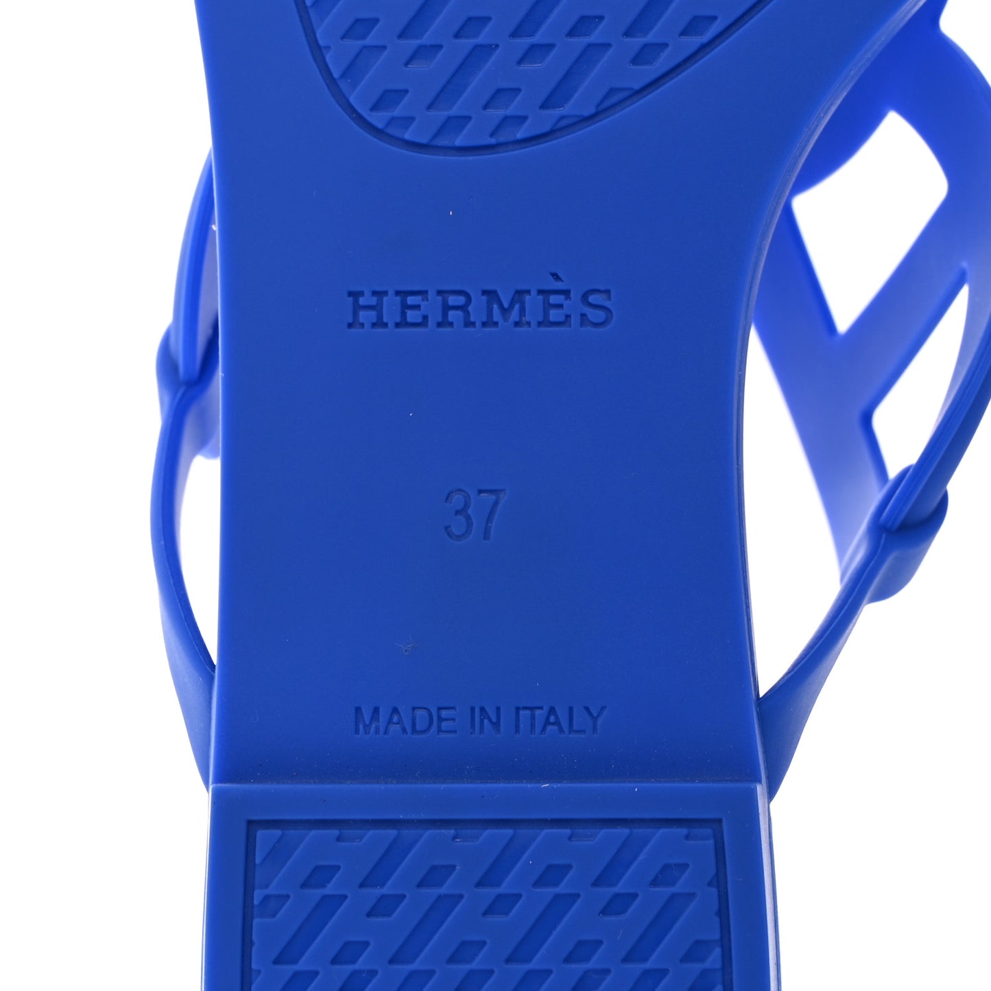 Rubber Womens Egerie Sandals 37 Bleu Outremer