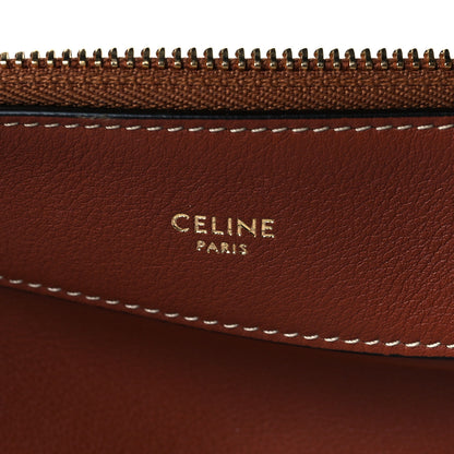 Celine Supple Calfskin Medium Romy Shoulder Bag Tan 6 of 10