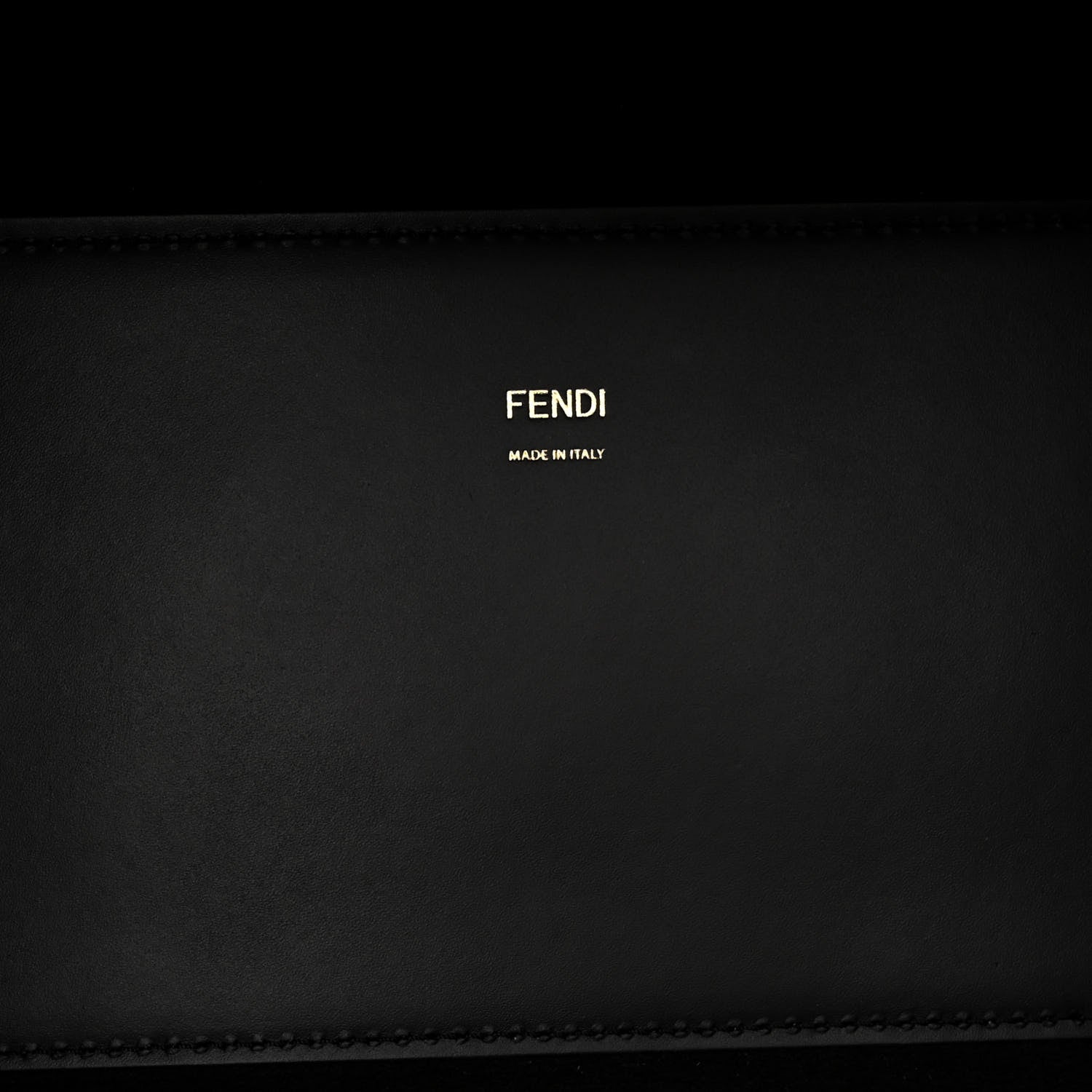 Fendi Vitello King Plexiglass Medium Fendi Sunshine Shopper Tote Black 6 of 9