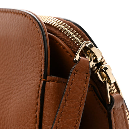 Gucci Calfskin Large Label Tote Brown 14 of 14