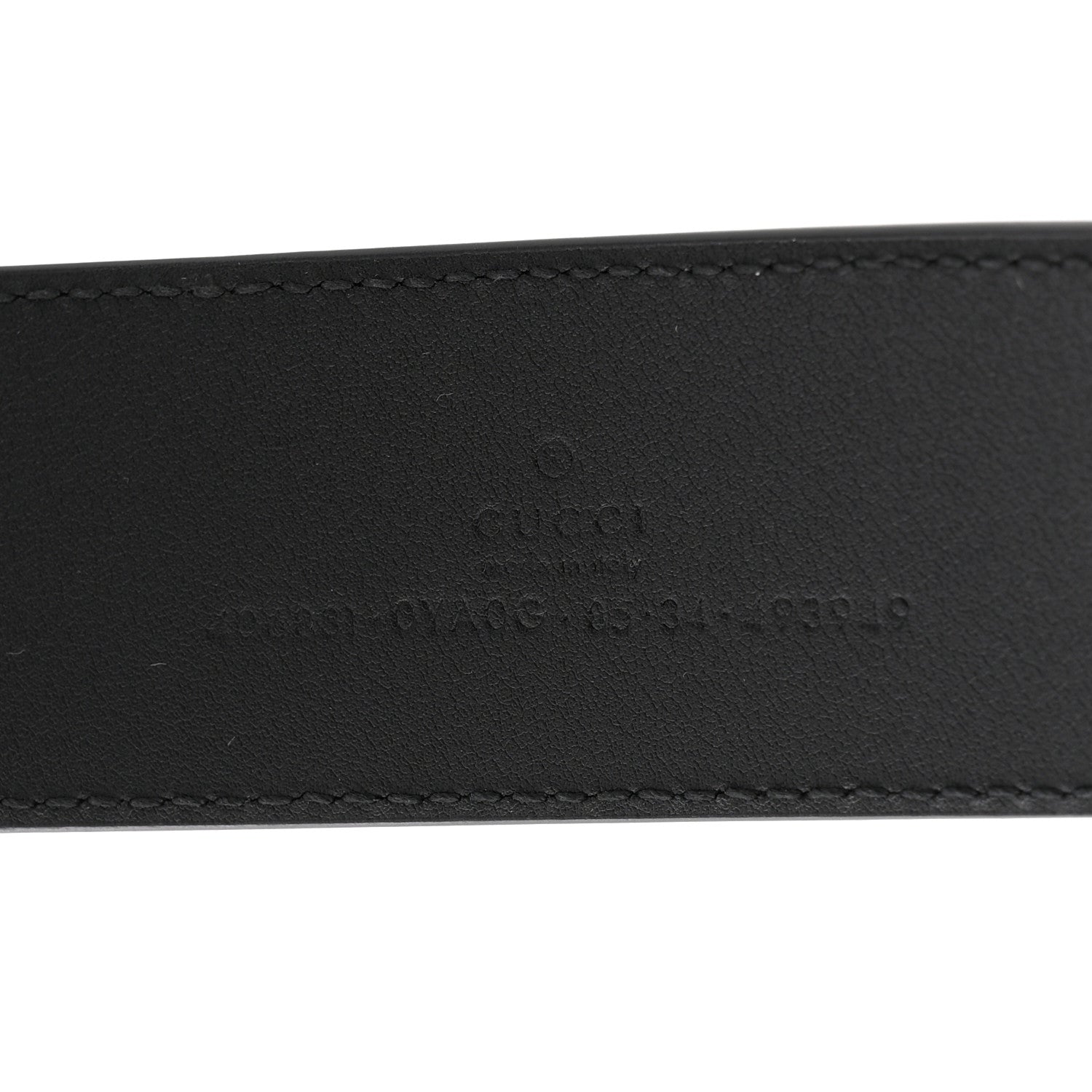 Gucci Calfskin Double G 40mm Belt 85 34 Black 5 of 7