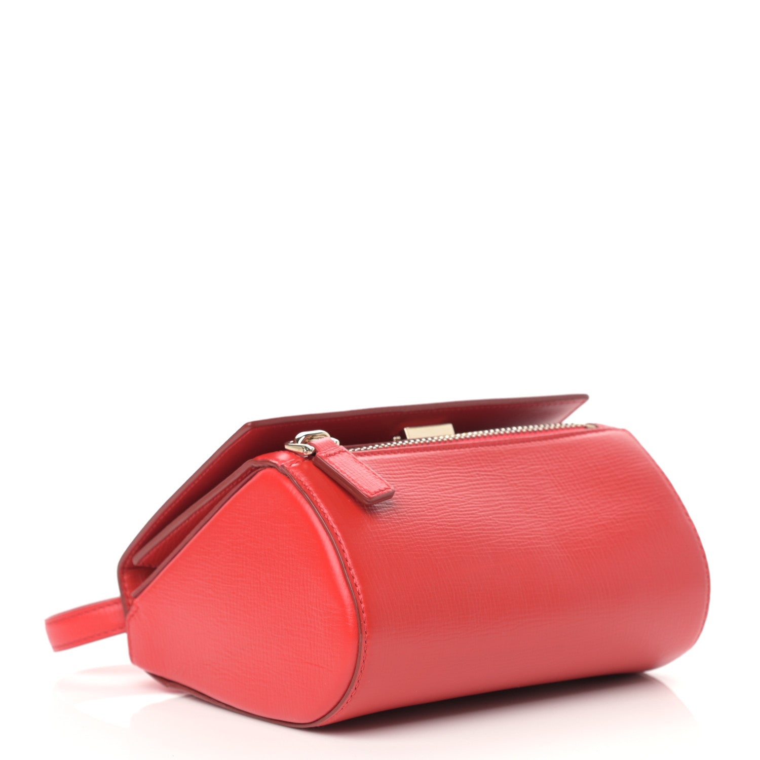 Givenchy Textured Calfskin Mini Pandora Box Crossbody Bag Red 6 of 24