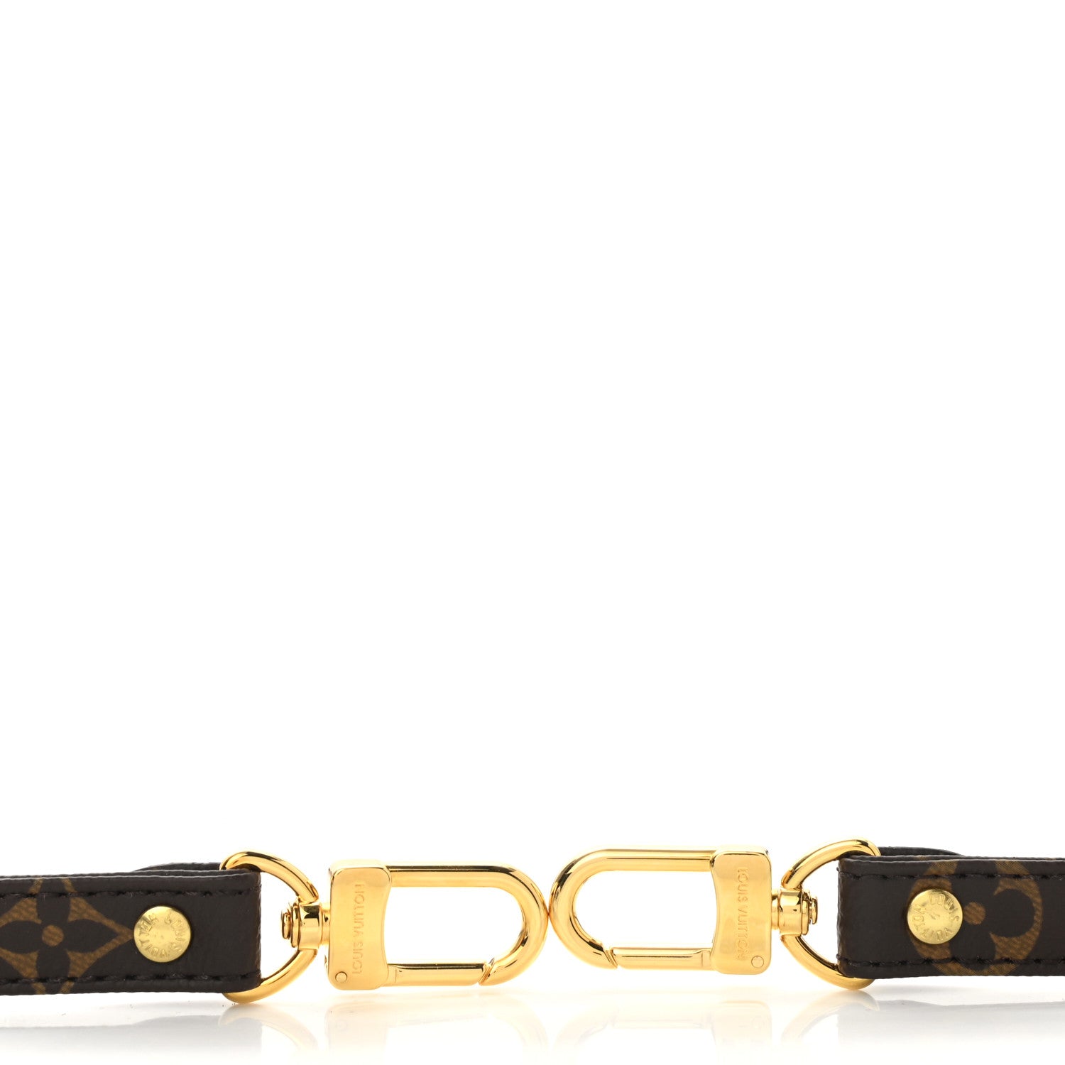 Louis Vuitton Monogram 16mm Adjustable Shoulder Strap 3 of 3