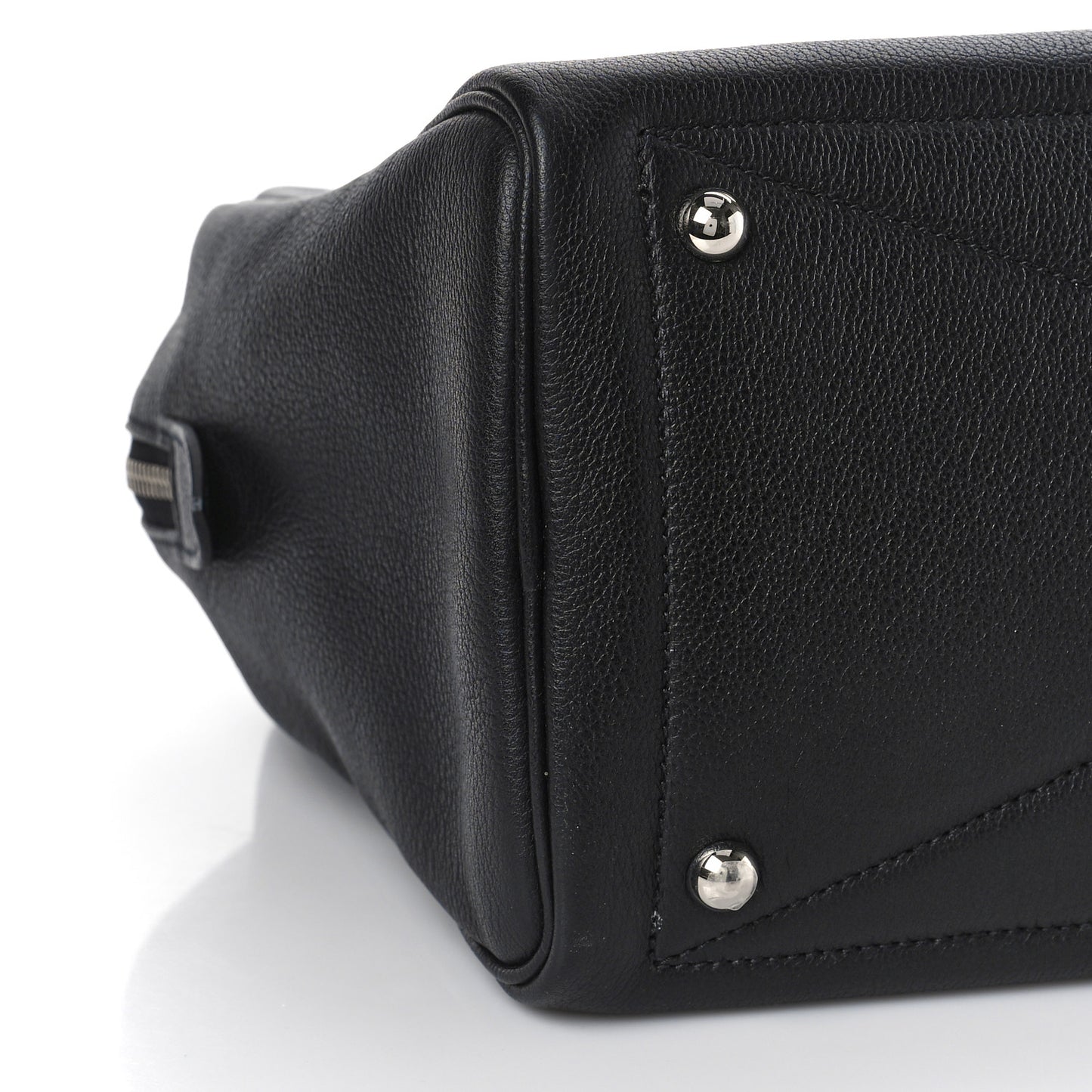 Taurillon Novillo Tressage Victoria II 35 Black Bleu Encre