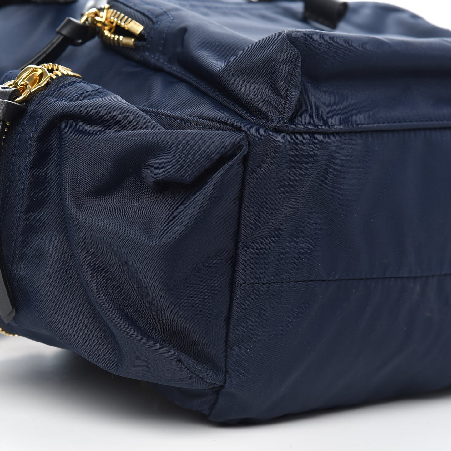 Nylon Medium Rucksack Backpack Ink Blue
