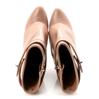 Givenchy Calfskin Shark Lock Ankle Boots 37 Vieux Rose 2 of 9
