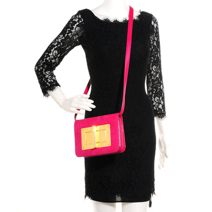 Tom Ford Peccary Natalia Medium Bag Hot Pink 2 of 11