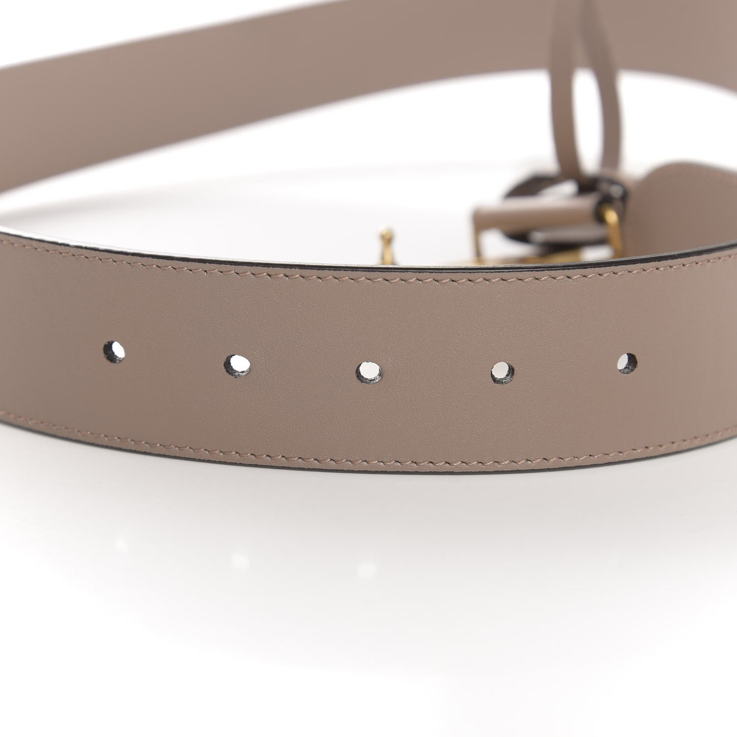 Calfskin Double G 40mm Belt 90 36 Porcelain Rose