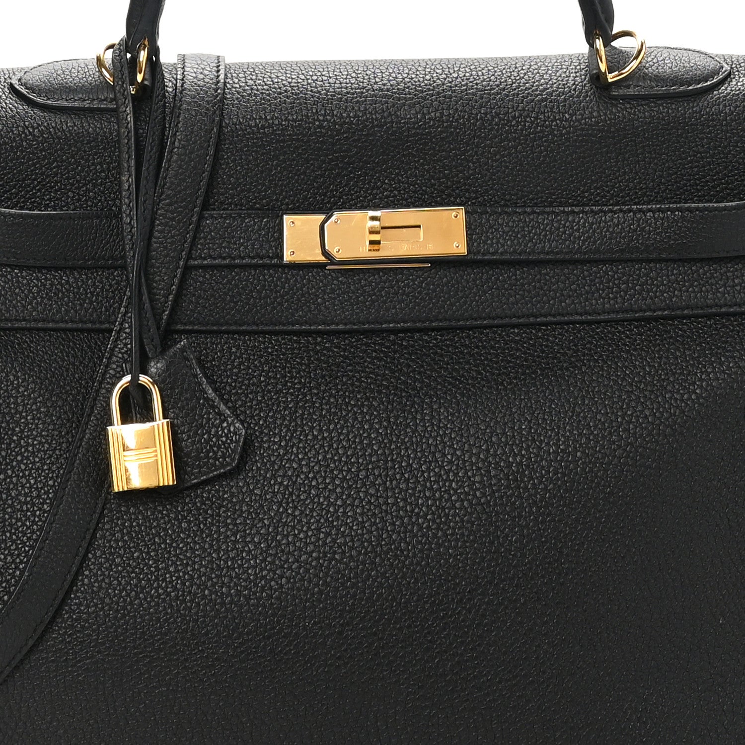 Hermes Togo Kelly Retourne 35 Black 8 of 11