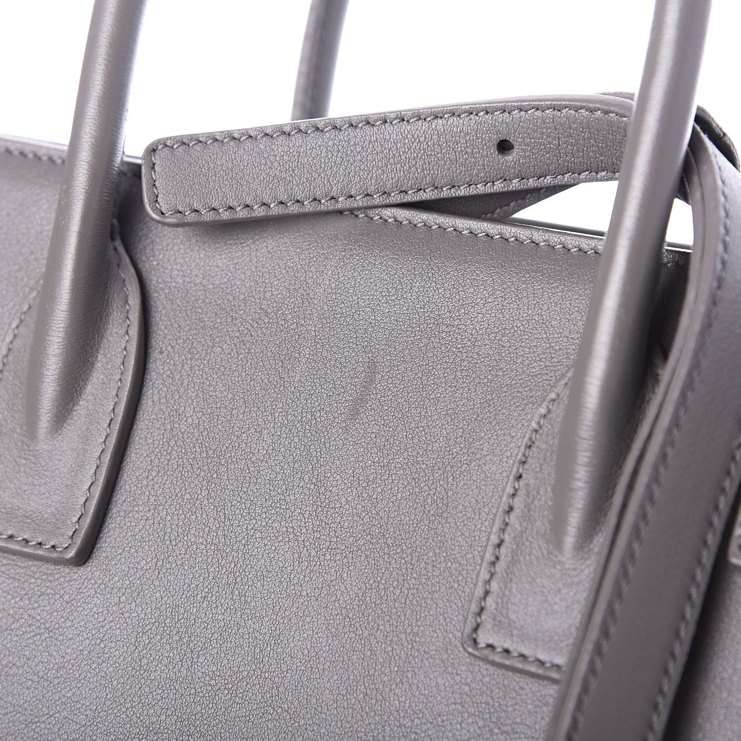 Saint Laurent Calfskin Baby Sac de Jour Fog 8 of 11