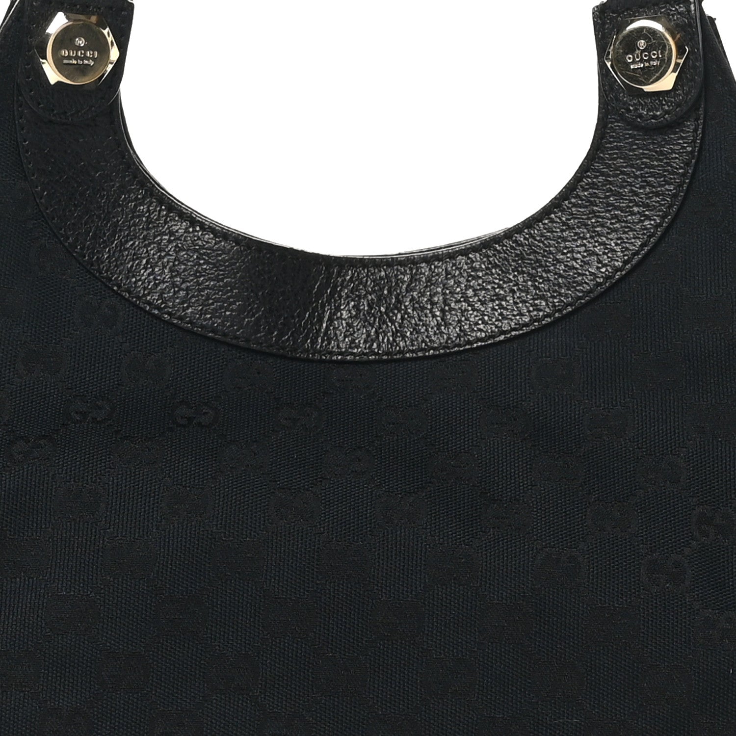 Gucci Monogram Medium Charmy Shoulder Bag Black 8 of 11
