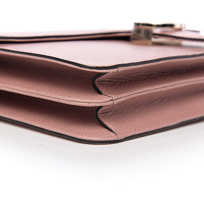 Gucci Dollar Calfskin Interlocking G Shoulder Bag Soft Pink 8 of 9