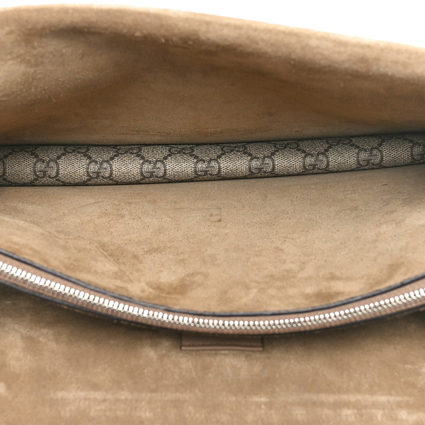 GG Supreme Monogram Medium Dionysus Shoulder Bag Taupe