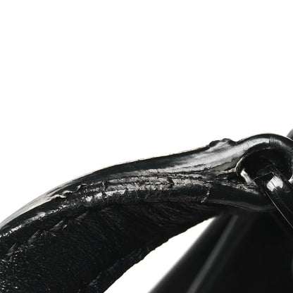 Saint Laurent Calfskin Matelasse Monogram Monochrome Lou Camera Bag Black 11 of 13