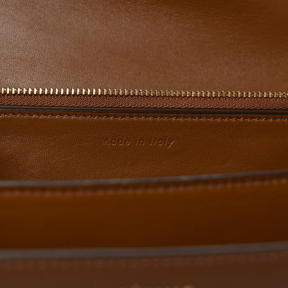 Celine Smooth Calfskin Medium Classic Box Flap Bag Camel 7 of 9