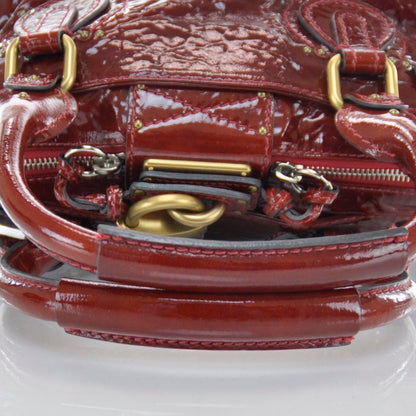 Chloe Patent Leather Paddington Raspberry 5 of 10