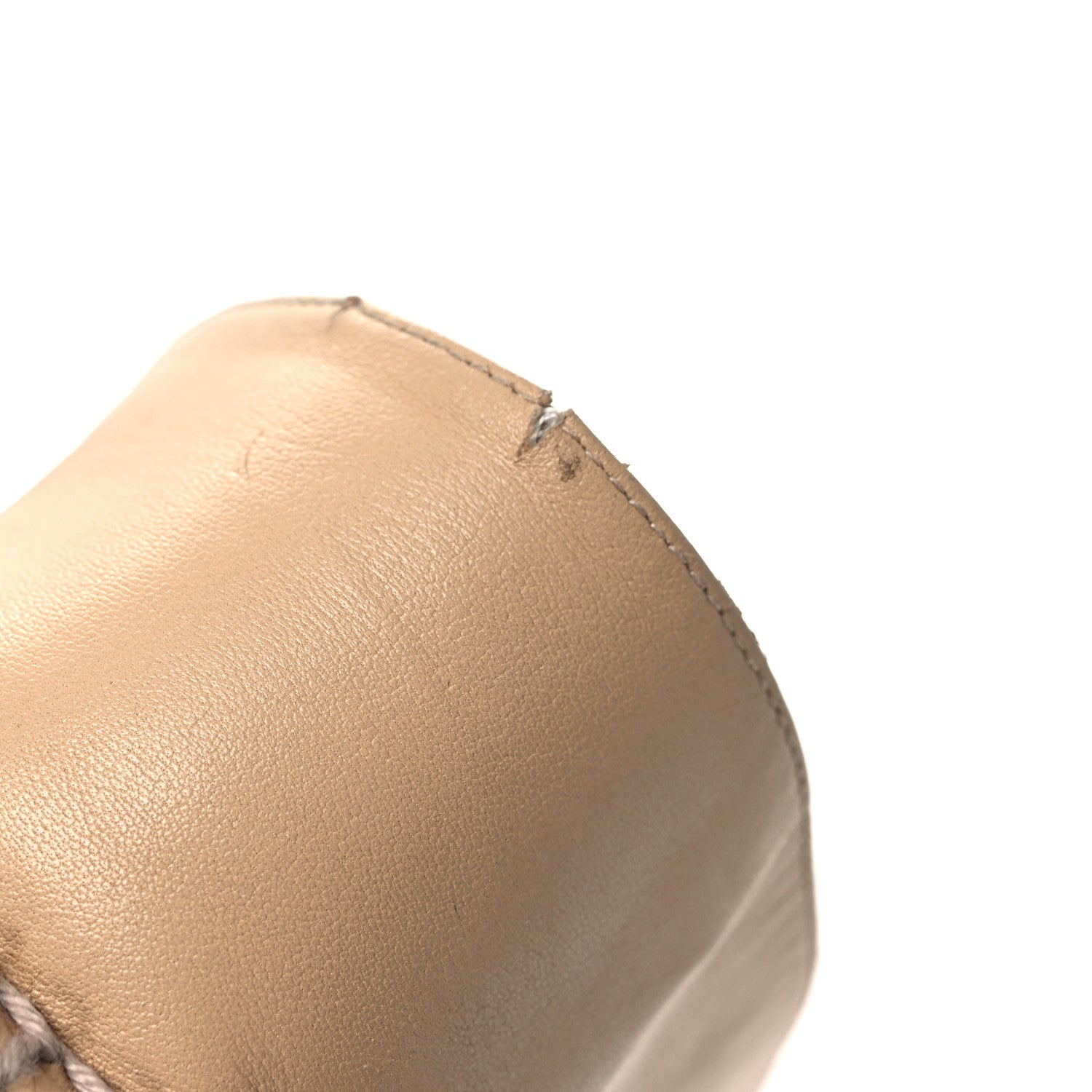 Chanel Lambskin CC Espadrilles 40 Beige Black 11 of 14