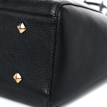 MCM Grained Calfskin Medium Reversible Wandel Tote Black 25 of 29