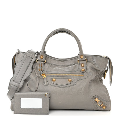 Balenciaga Agneau Giant 12 Gold Hardware City Gris Pyrite 1 of 10