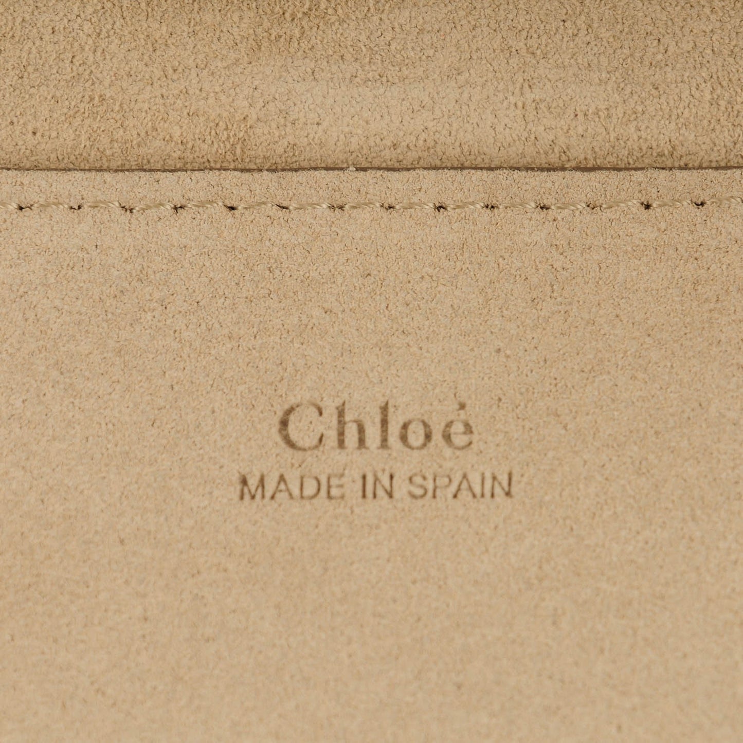 Suede Calfskin Small Faye Shoulder Bag Tobacco