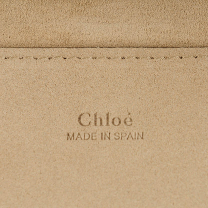 Chloe Suede Calfskin Small Faye Shoulder Bag Tobacco 6 of 7