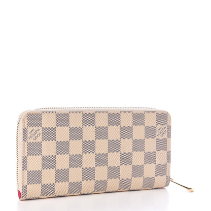 Louis Vuitton Damier Azur 2015 Christmas Animation Zippy Wallet Hibiscus 3 of 7