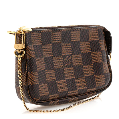 Louis Vuitton Damier Ebene Mini Pochette Accessories 3 of 7