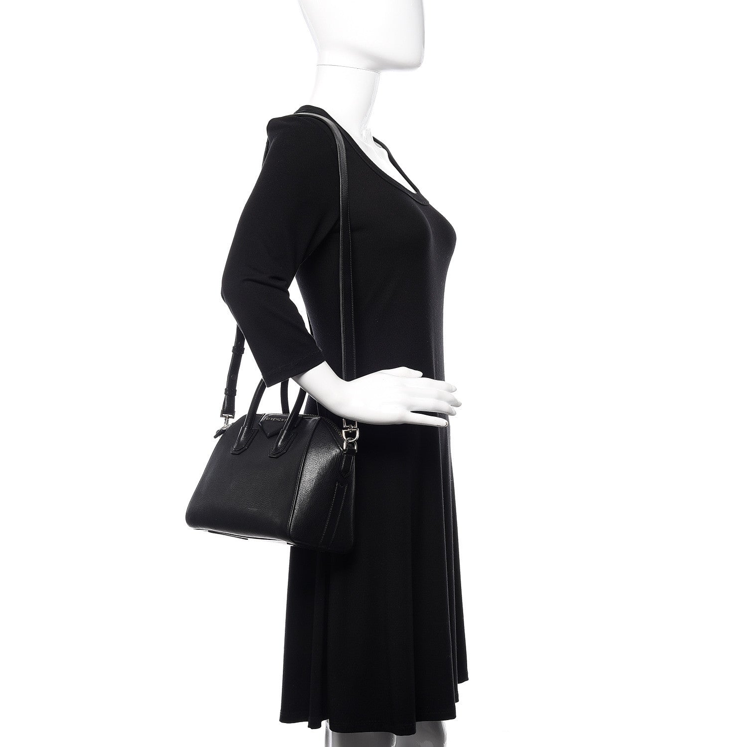 Givenchy Sugar Goatskin Mini Antigona Black 1 of 10