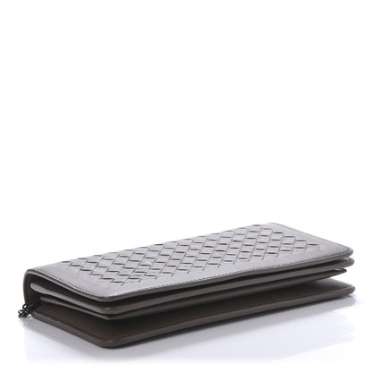 Bottega Veneta Nappa Intrecciato Continental Wallet on Chain Ebano 4 of 10
