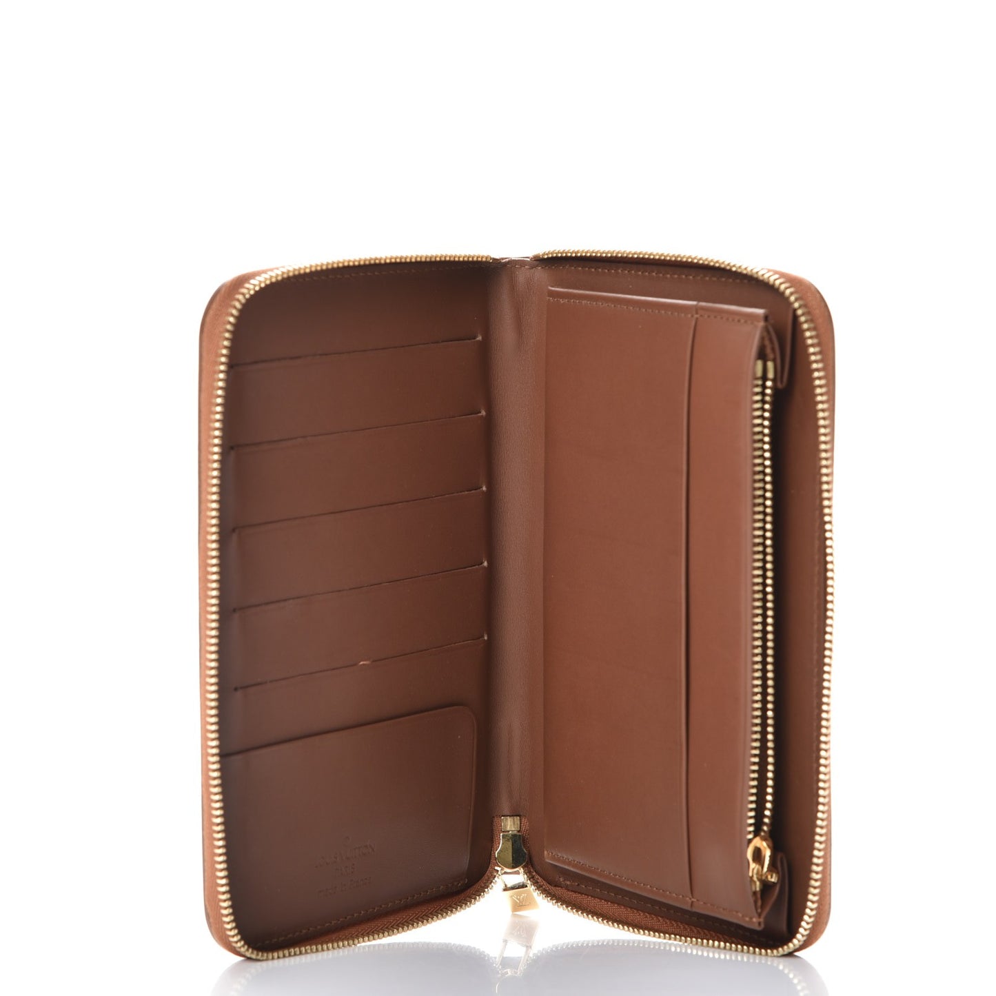 Vernis Zippy Compact Wallet Bronze